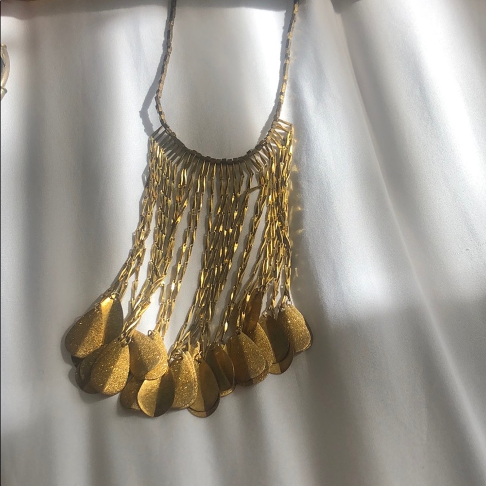 Gold Necklace Anthropologie